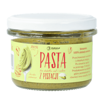 Pasta z pistacji 100% - Krukam