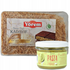 Ciasto Kadayif Kataifi w stylu dubajskim 200g YOREM + Pasta z pistacji 150g KRUKAM