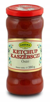 Ketchup kaszubski ostry pikantny 380g