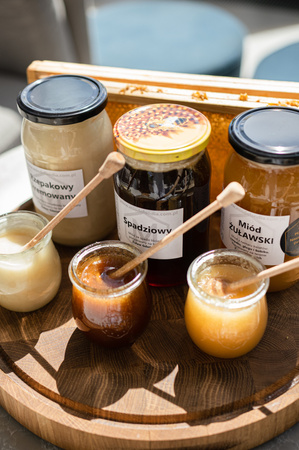 Miód gryczany 380g naturalny polski