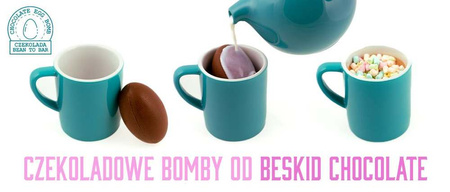 CZEKOLADOWA BOMBA 45g z gorzkiej czekolady z malinami i chili