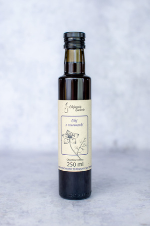 Olej z czarnuszki nierafinowany tłoczony na zimno 250ml