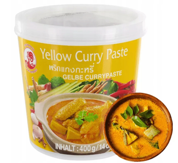 Żółta pasta curry 400g COCK