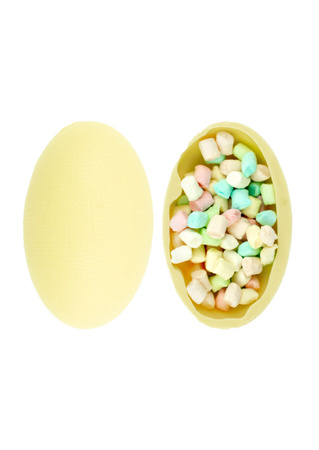 CZEKOLADOWA BOMBA 50g z białej czekolady z piankami marshmallow