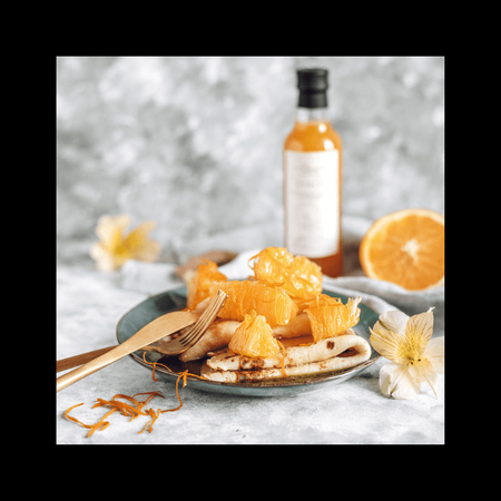 Syrop pomarańczowy z imbirem Eterno 200ml