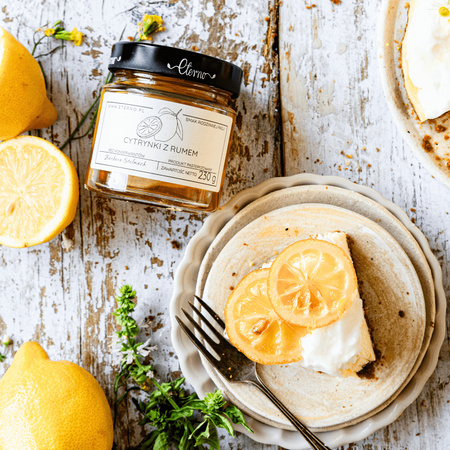 Cytrynki z rumem 230g Eterno