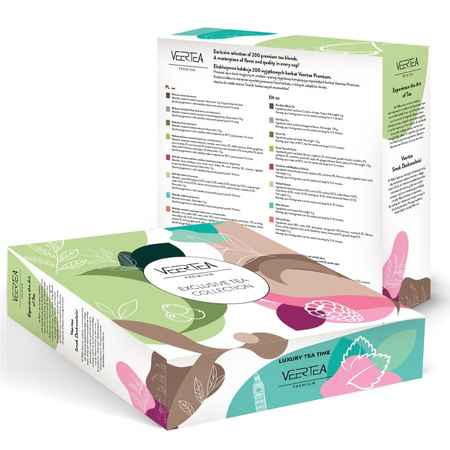 Kolekcja 200 herbat Veertea - idealny zestaw na prezent
