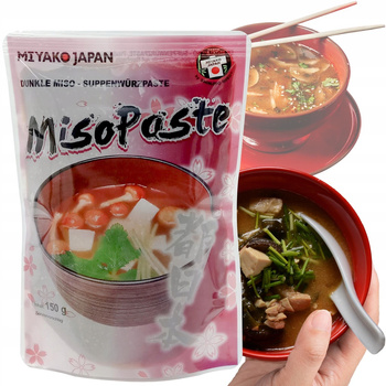 Pasta miso ciemna 150g MIYAKO