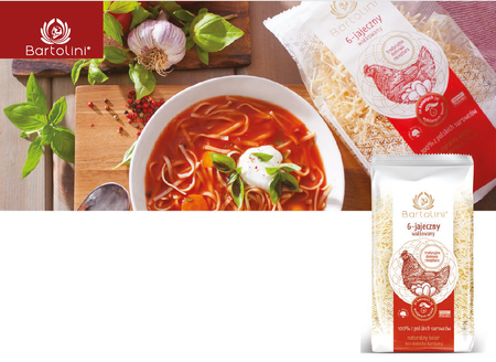 Makaron 6 jajeczny krajanka cienka 250g