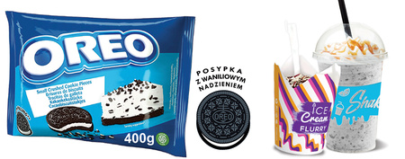 Posypka OREO 400g - kruszone ciasteczka