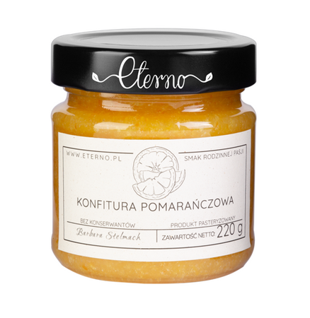 Konfitura pomarańczowa 220g Eterno