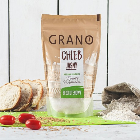 Mieszanka na chleb jasny bezglutenowy 500g GRANO