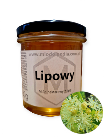 Miód lipowy 380g 