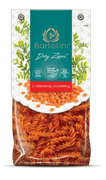 Makaron z czerwonej soczewicy 250g
