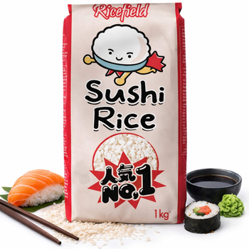 Ryż do sushi 1kg Ricefield