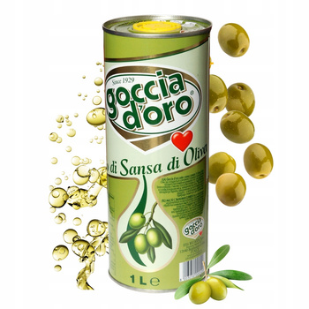 Oliwa z wytłoczyn oliwek Sansa 1l Goccia d'oro