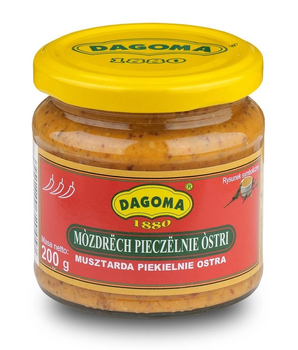 Musztarda piekielnie ostra 200g