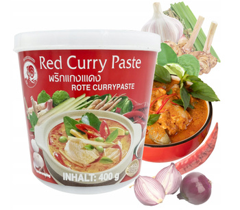 Czerwona pasta curry 400g COCK