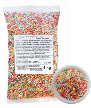 Kolorowa posypka cukrowa 1kg