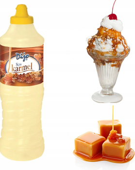 Sos słony karmel deserowy 1kg Dijo