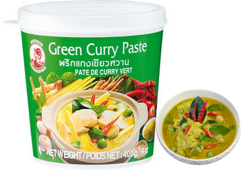 Zielona pasta curry 400g COCK